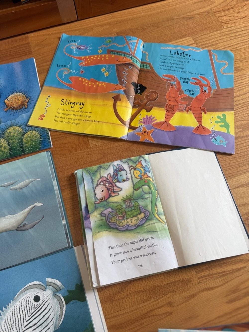 Lot of 13 Under the sea books - fish, mammals, Octonauts - Picture 6 of 7